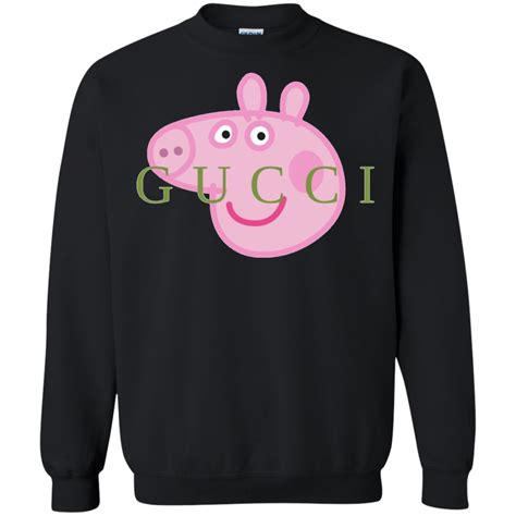 gucci sweater peppa pig|peppa pig gucci handmade.